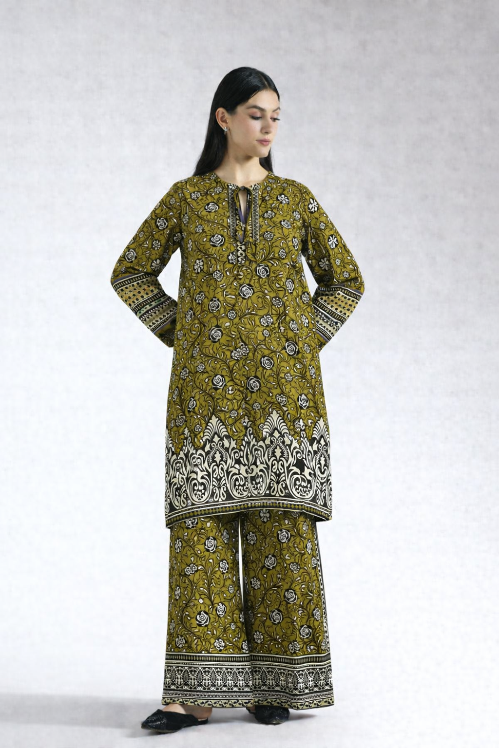 Winter 2 Pcs Khaddar All Over N-39