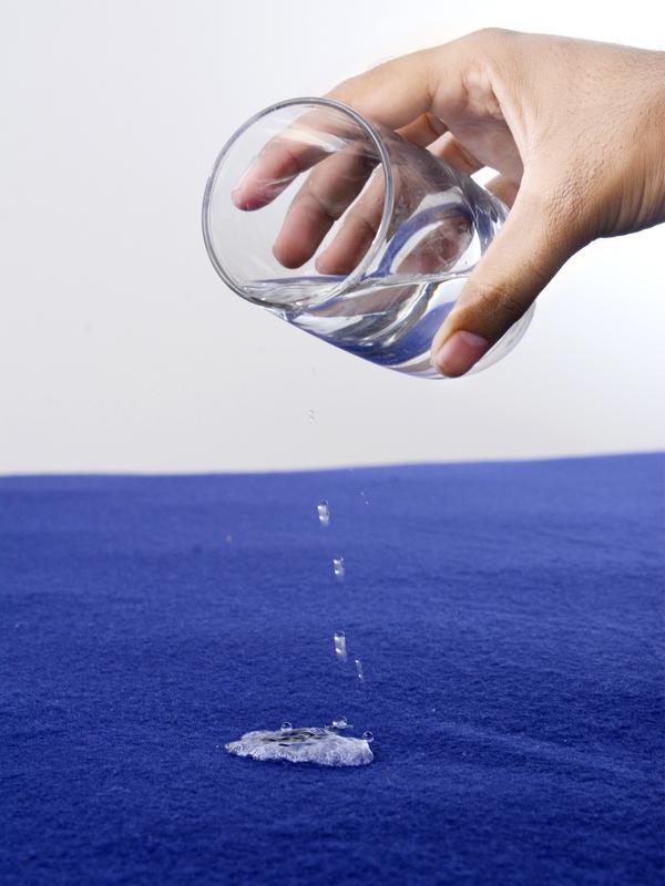 Terry Waterproof Mattress Cover- Blue