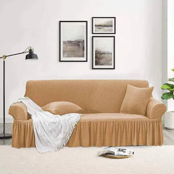 Turkish Style Sofa Covers - Skin Golden