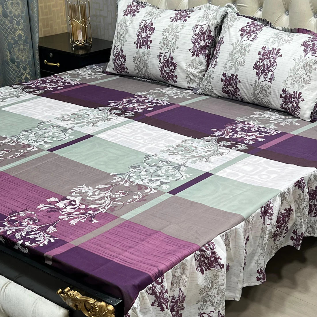 Frill King Size Bed Sheet Set 23
