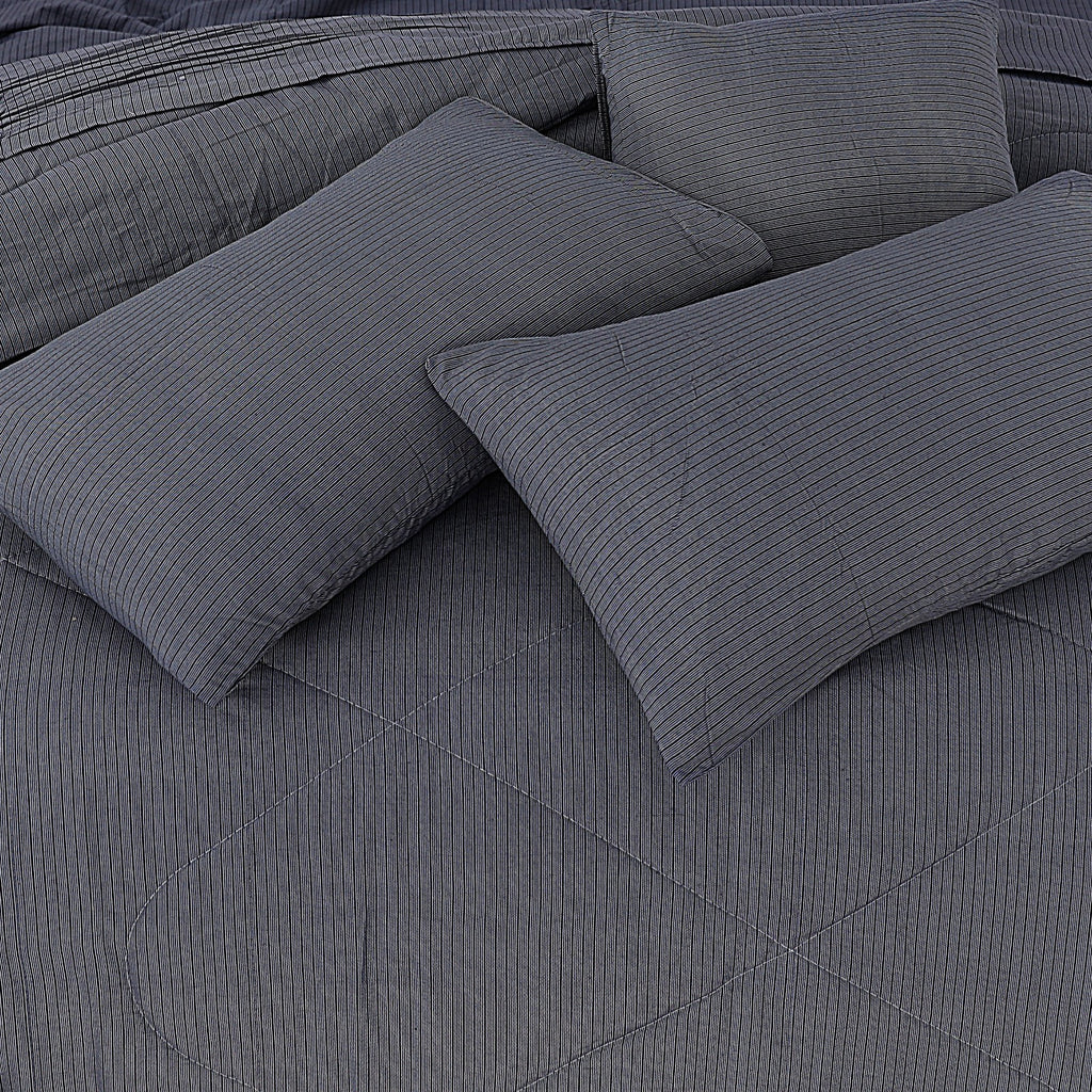 7 Pcs Comforter Set King Size Design NS-39