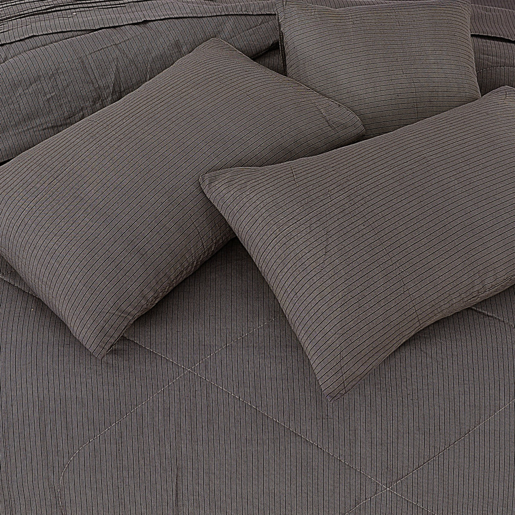 7 Pcs Comforter Set King Size Design NS-38