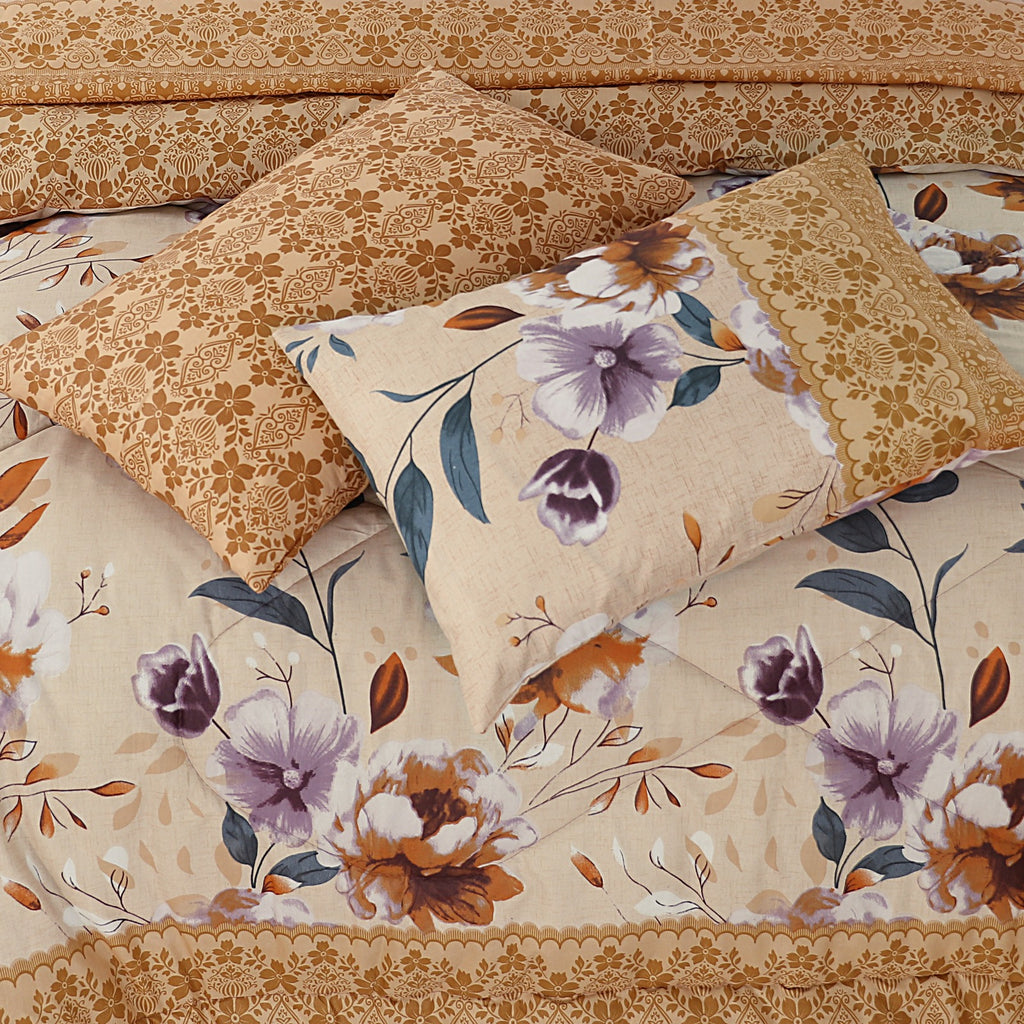 7 Pcs Comforter Set King Size Design NS-34