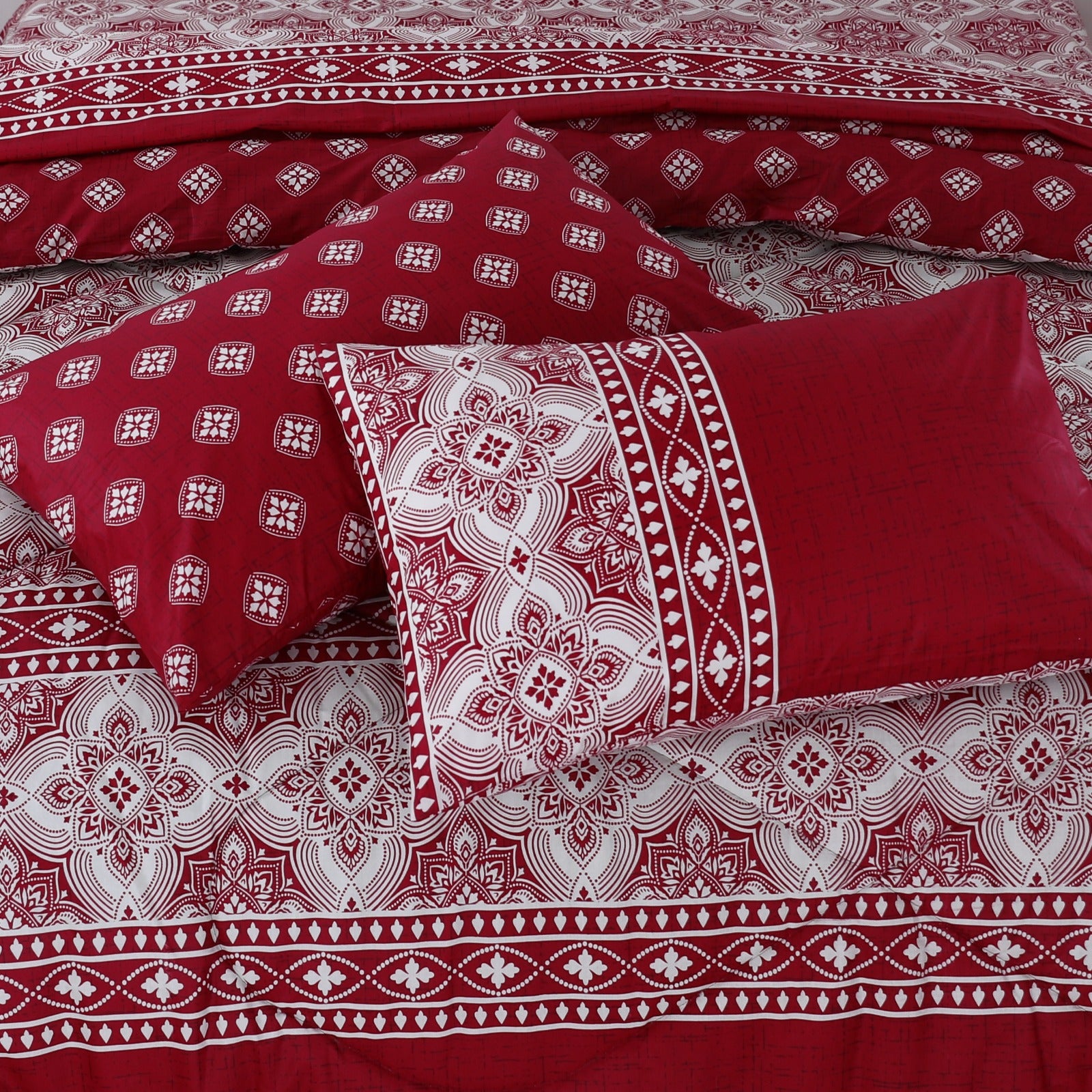 7 Pcs Comforter Set King Size Design NS-28