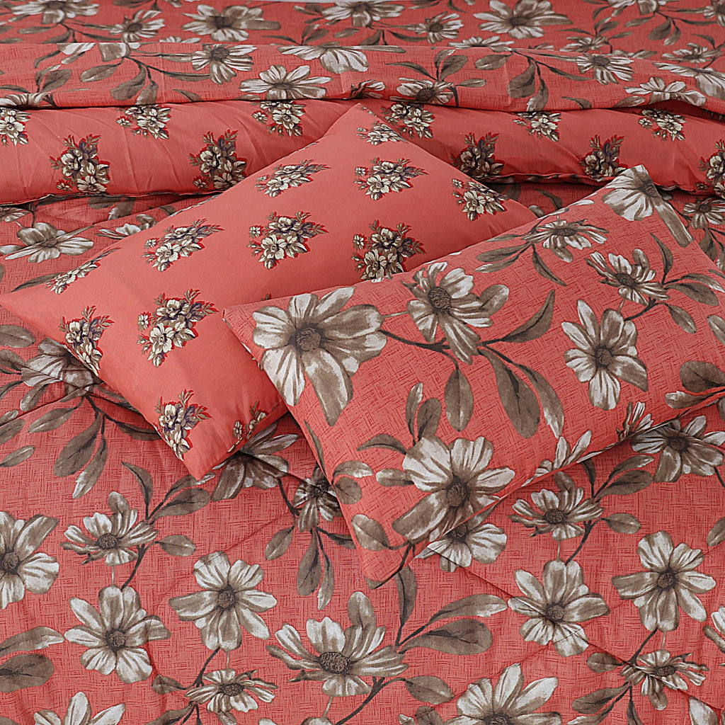 7 Pcs Comforter Set King Size Design NS-26