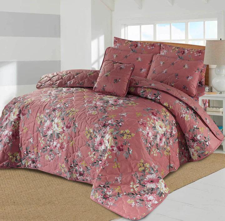 7 Pcs Comforter Set King Size Design NS-8
