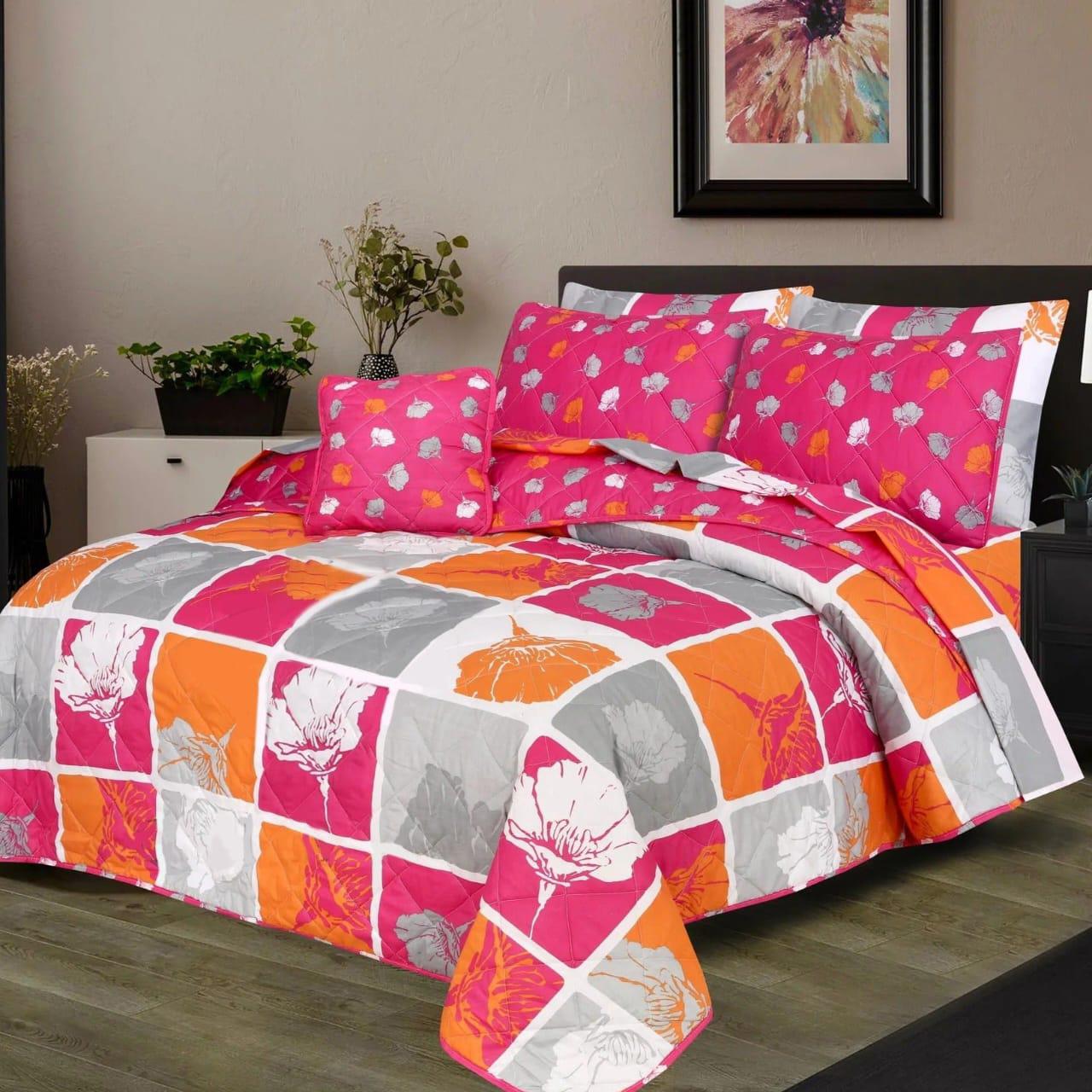7 Pcs Comforter Set King Size Design NS-7