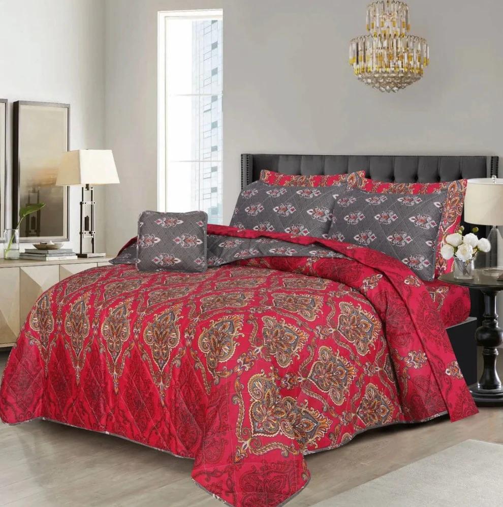 7 Pcs Comforter Set King Size Design NS-1