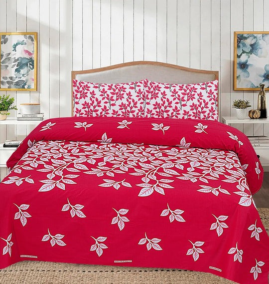 3 Pcs King Size Cotton Bedsheet NIS-3