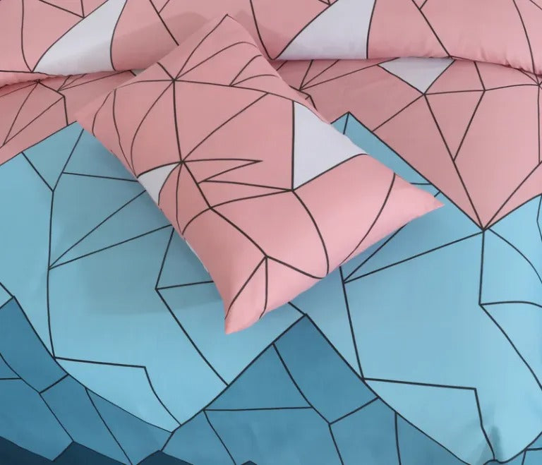 3 Pcs King Size Cotton Bedsheet NIS-44