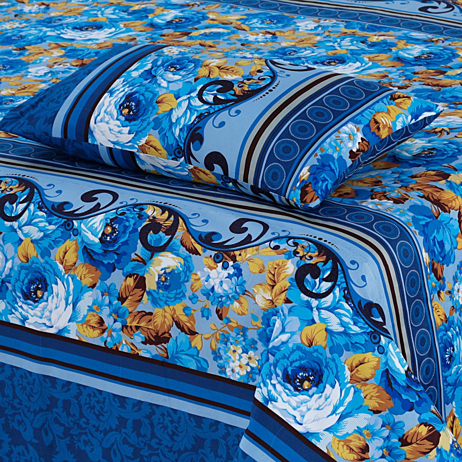 3 Pcs King Size Cotton Bedsheet NIS-5