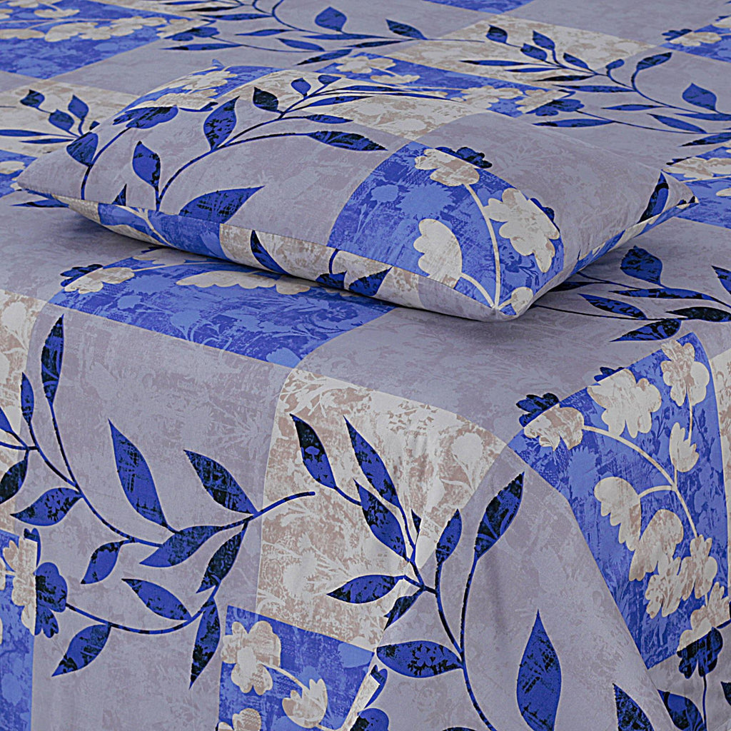 3 Pcs King Size Cotton Bedsheet NIS-26